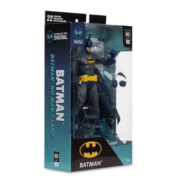 DC Direct Digital Batman Actionfigur (McFarlane 2025) kaufen | Blau-Graues No Man’s Land Suit | Hoppla Stuff